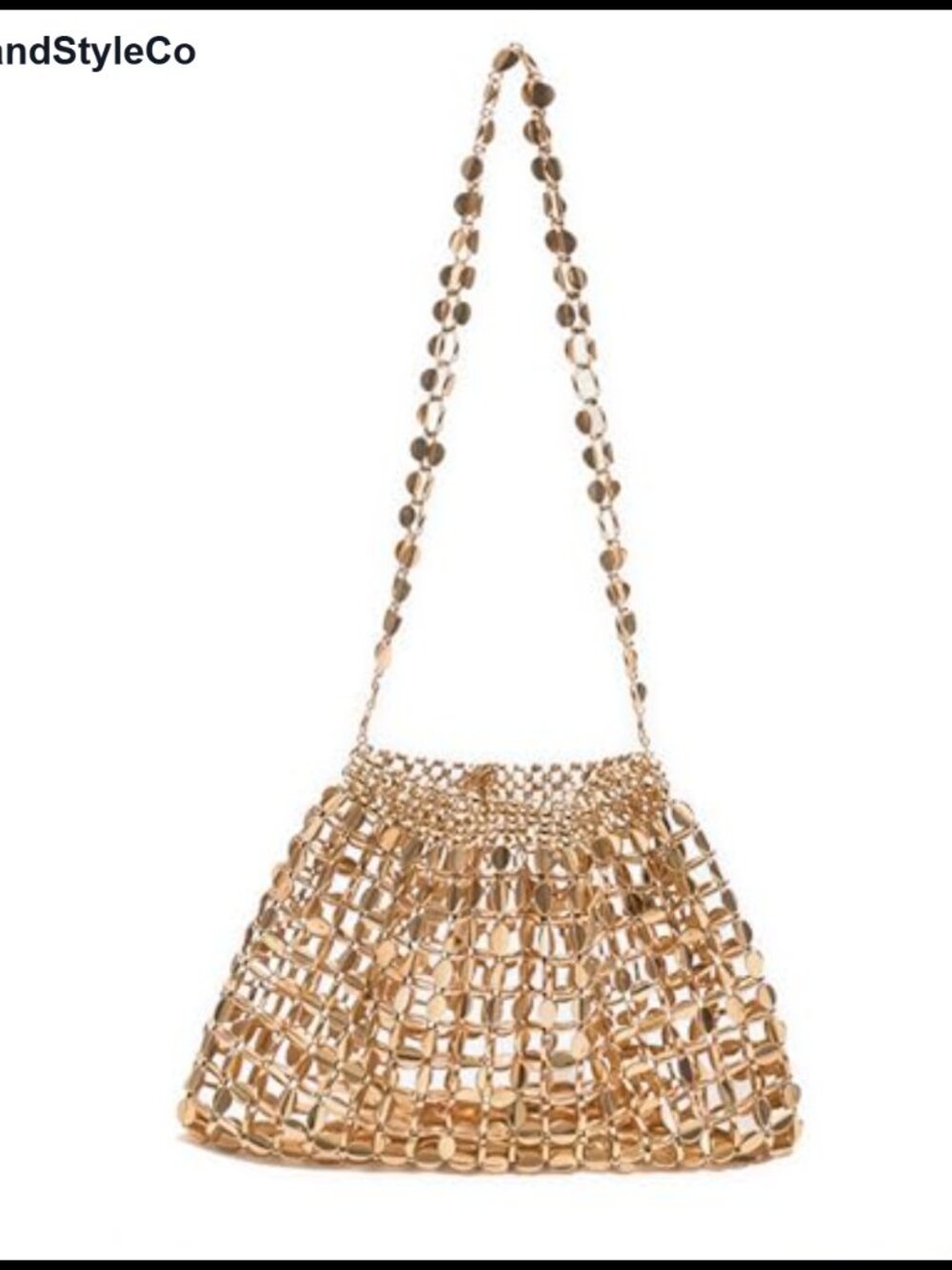Gold Handmade Beaded Clutch Vintage 1920s Gatsby Evening Purse